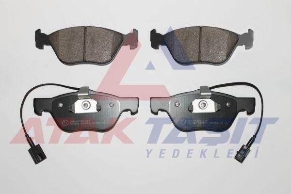 AP 05P614 Brake Pad Front with Connector Fiat Marea (185) 2.0i 150 Hp 1996-2007 / Bravo (182) 2.0i 20V Hgt 1995 — Brake Pads