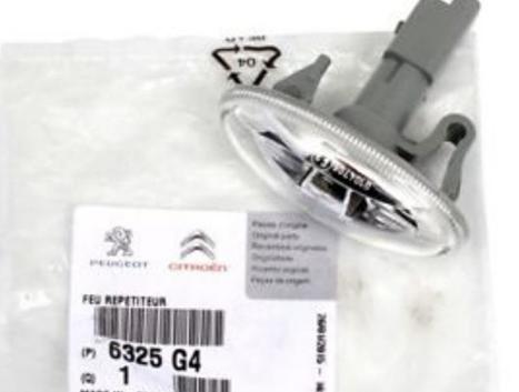 PSA 6325G4 Fender Signal Light - Universal Fit for Scudo Expert Jumpy III — Auto Parts Hall, Tail, Signal & Reflectors