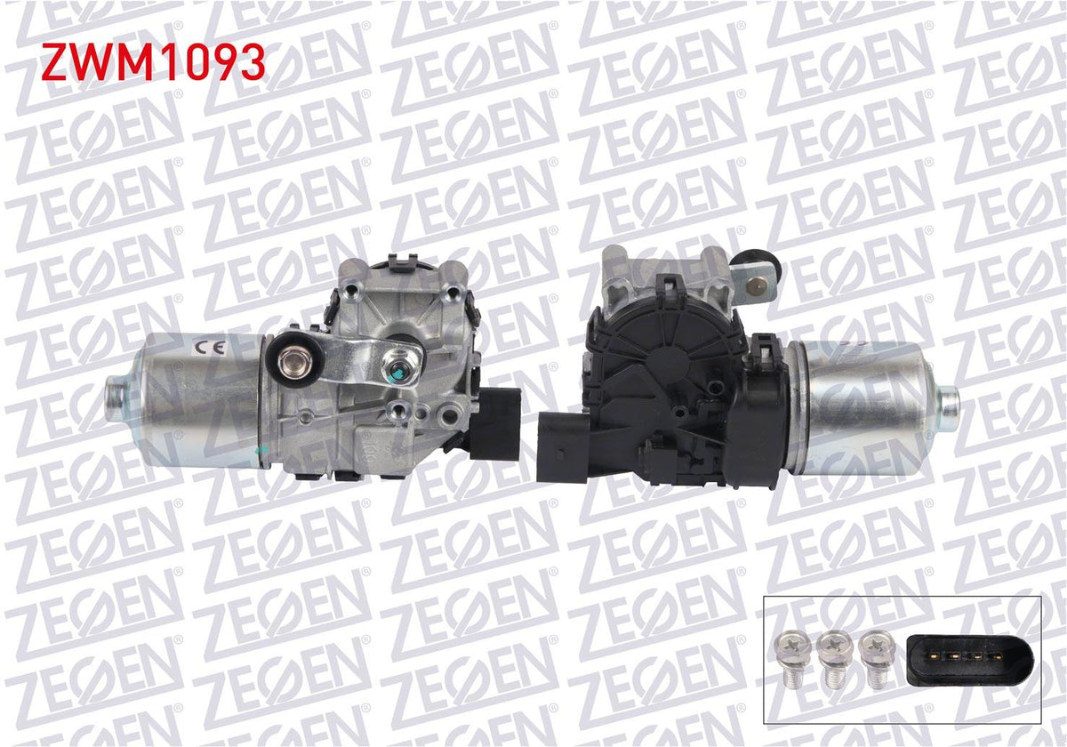 Zegen ZWM1093 Wiper Motor Front 12V Skoda Fabia 2014