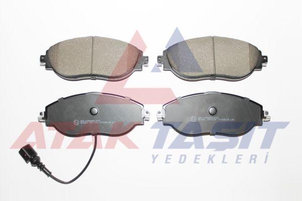 AP 05P1734 Brake Pad Front with Connector VW Passat (3C5) 1.4 TSI 2008-2012 / 1.6 TDI 2008-2012 / 2.0 TDI 2008-2 — Brake Pads