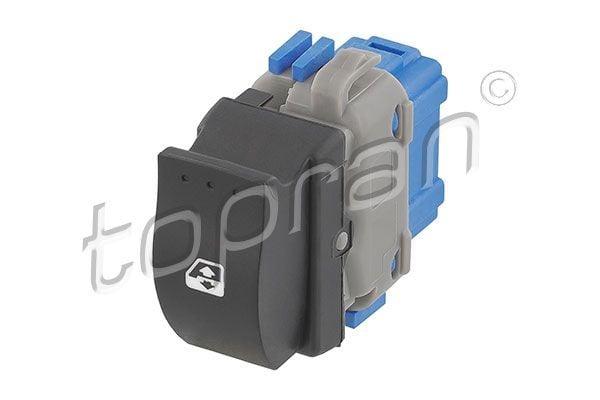 TOPRAN 702107 Glass Switch Front Right - Megane II & Kangoo III Cars — Switches & Relays