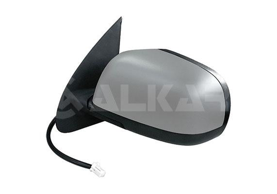 Alkar 6125553 Outer Rear View Mirror Left Electric Heated Primed 5 Pin Nissan Micra IV 2010-2016 — Mirrors
