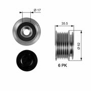 gates oap7044 alternator pulley, audi a4 2001-2004 alternator pulley installation Gates OAP7044 Alternator Pulley - Replacement for 2001-2004 Audi A4 1.6L 1.8L 2.0L | Premium Quality Gates OAP7044 Alternator Pulley - Replacement for A4 1.6L-2.0L gates, alternator-pulley, audi-parts, car-maintenance, vehicle-repair, auto-repair, mechanics, car-owners, quality-parts, ai-generated