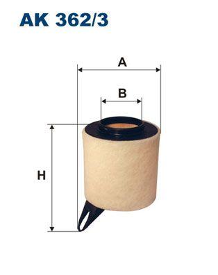 Filtron AK362-3 Air Filter 07-14 1-Series (E81-E87) 3-Series (E90)
