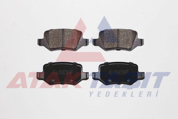 AP 05P850 Brake Pad Rear Mercedes A Series (W169) A 150 2004-2012 / (W169) A 170 CDI 2004-2012 / B Series (W245) — Brake Pads