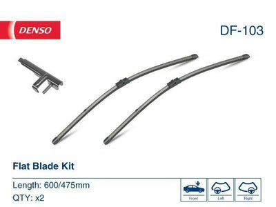 DENSO DF-103 Wiper Blade Set - Compatible with Volkswagen Golf V and Audi A3 — Wipers