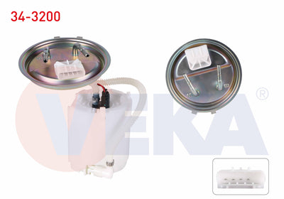 Veka 34-3200 Fuel Tank Level Float 3 Bar Astra G — Fuel Delivery