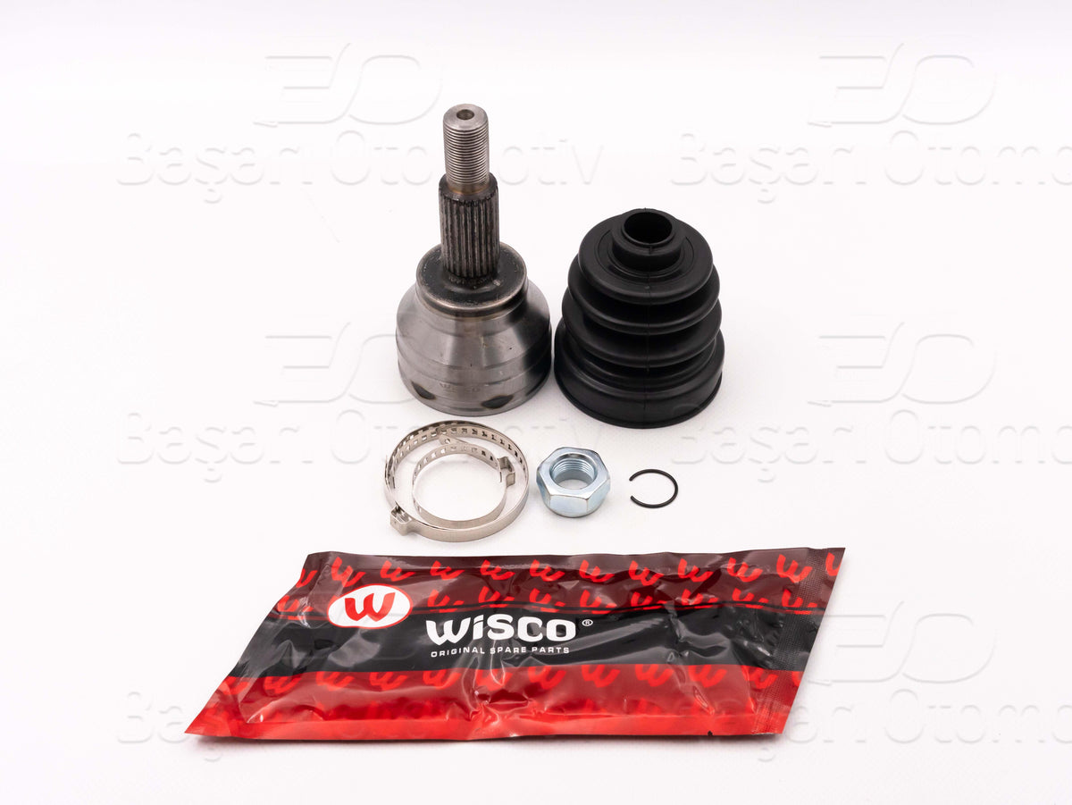 Wisco 2163068-00 CV Joint Outer without ABS 28X25x52,5 Length:148,5mm Chevrolet Aveo 1.2 1.4 11 > — Axles, CV Joints & Boots