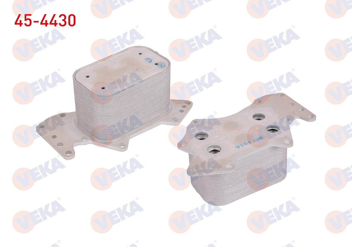 Veka 45-4430 Oil Cooler Single VW Touareg (7P5) 3.0 TDI V6 2010-2018 / Audi Q7 (4Lb) 3.0 TDI 2010-2016 / A6 (4F2 — Oil System