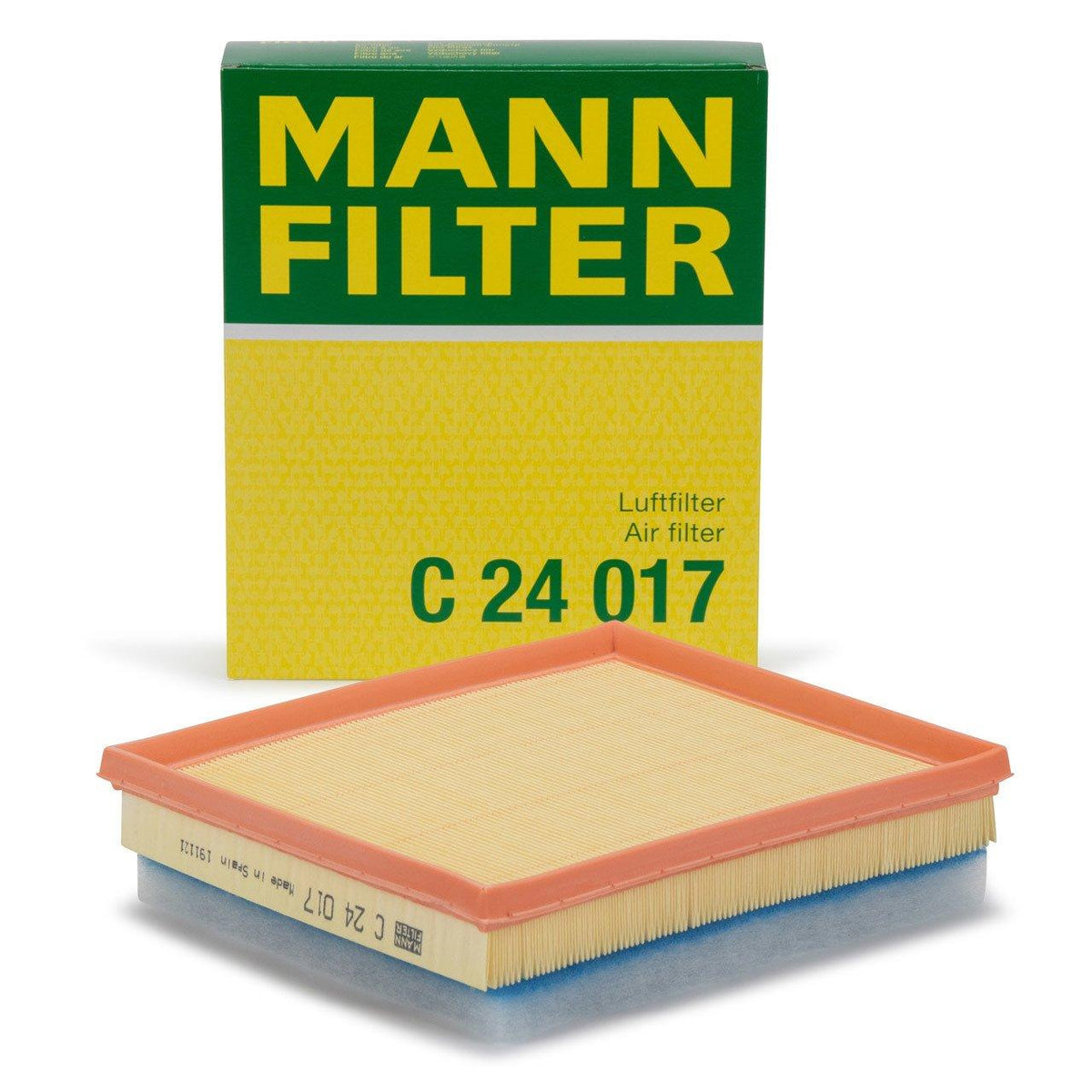 Mann Peugeot 3008 1.6 Bluehdi Air Filter - Original Equipment — Air & Cabin Filters
