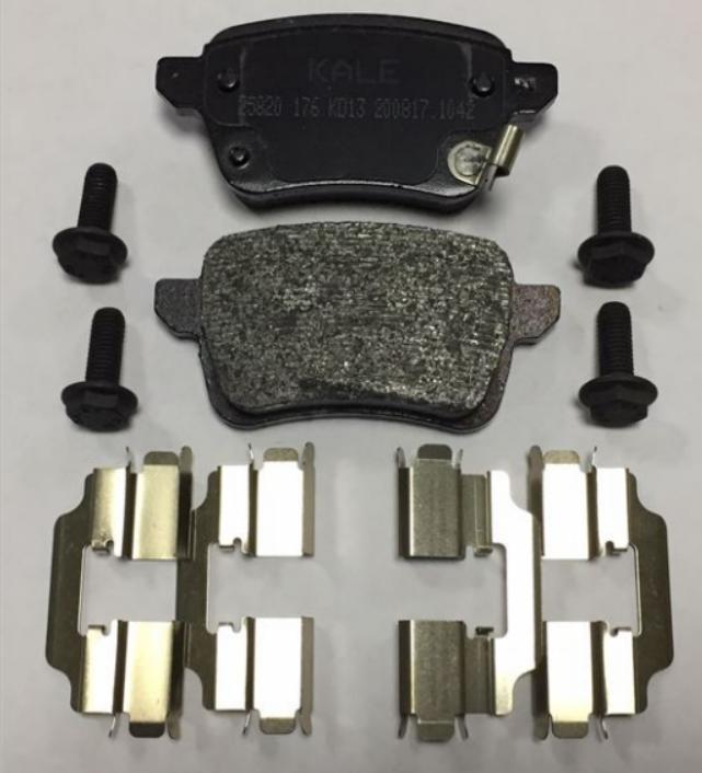 OUTLET KALE 2581817615 Fiat Egea 1.6 Multijet Diesel Rear Brake Pad Set — Brake Pads