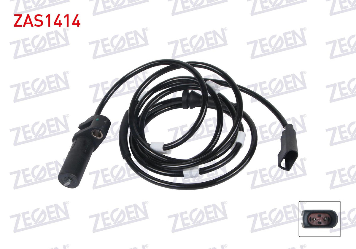 Zegen ZAS1414 ABS Sensor Rear Right Ford Transit (V185) Front Wheel Drive 125 Hp 2001-2006 — Brake Sensors & ABS