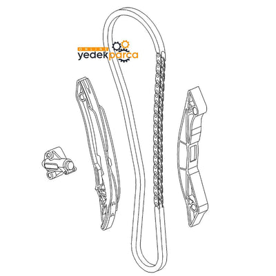 Opel Astra K 1.5 Diesel Timing Chain Set Genuine 4 Part — Auto Parts Hall
