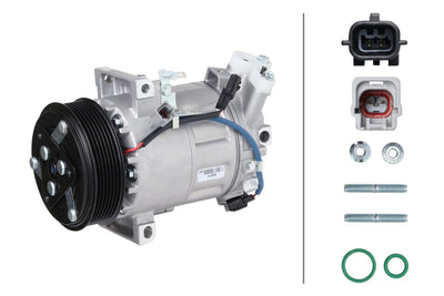 Hella 8FK366201-761 A/C Compressor Renault Clio IV V Captur I II