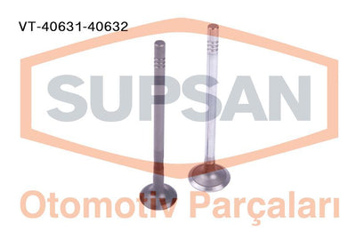 Supsan VT4063140632 Set Valve (16V) Ford Transit Puma Stage 22L 06-Tt9