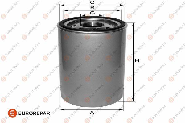 EUROREPAR Oil Filter 1682271980 - Compatible with Opel Astra K and Mokka 1.4 Turbo — Oil Filters