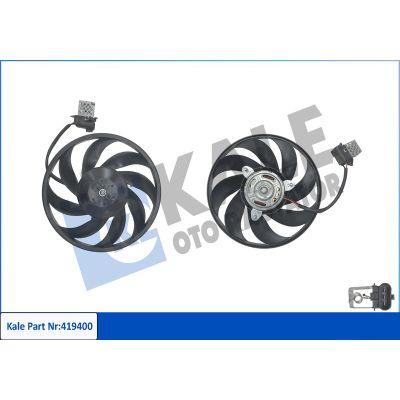 Kale 419400 Opel Corsa C 1.3 Diesel (Y13DT-Z13DT) A/C Fan Motor with Shroud Product 2004-2006