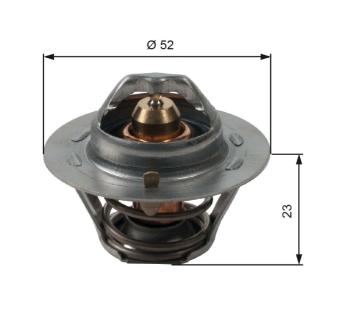 Gates TH14088G1 Land Rover Freelander 1.8 Gasoline Thermostat — Water Pump & Thermostat