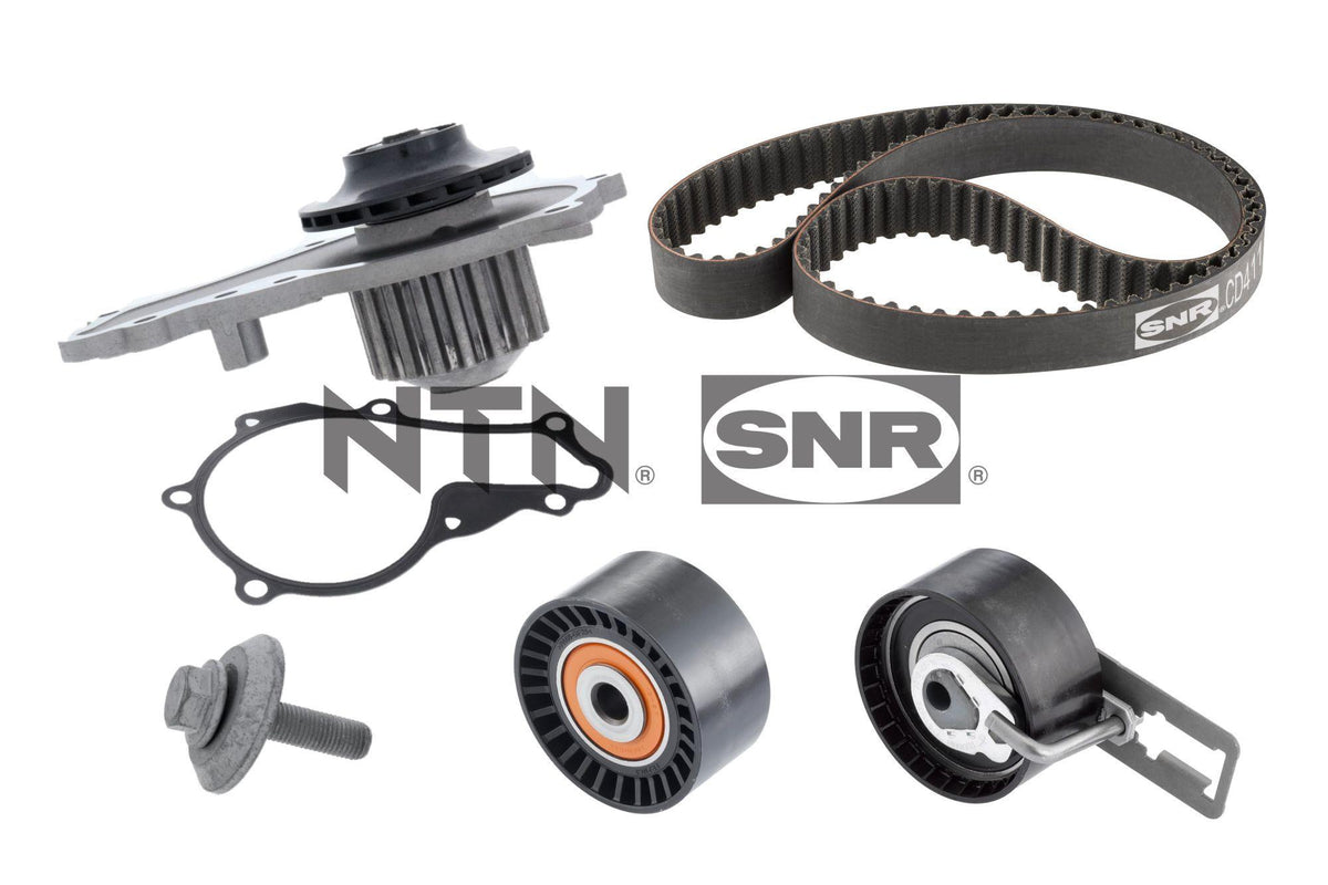 SNR KDP459670 Timing Belt Kit + Water Pump C5 III/C4 II/DS4/P208/P308/P3008/P5008/Partner/Tepe/Berl — Water Pump & Thermostat
