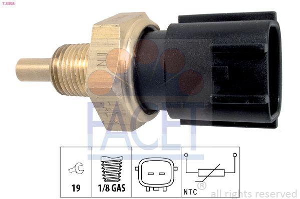Facet 7.3358 Temperature Sensor Megane IV Talisman Clio IV — Temperature Sensors & Switches