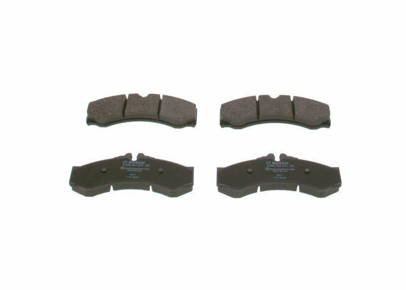 BOSCH 0986424832 Brake Pads - Front/Rear Disc Brake Set