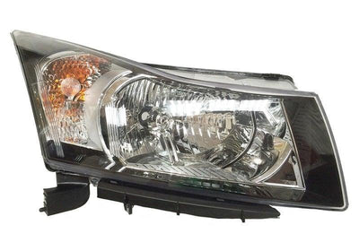 Chevrolet Cruze Right Headlight - Black, OEM Replacement — Headlights