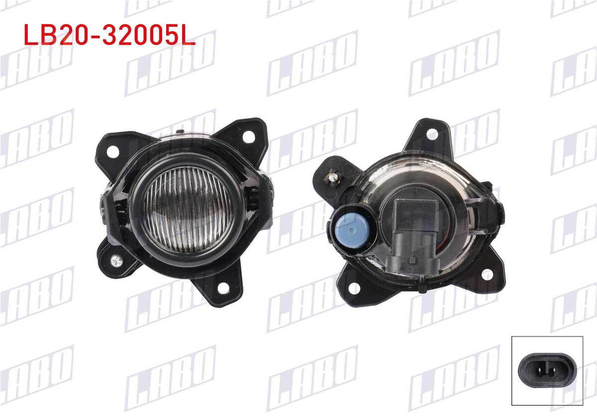 LABO LB20-32005L Fog Lamp Left Opel Astra J 2013-2016 — Tail, Signal & Reflectors