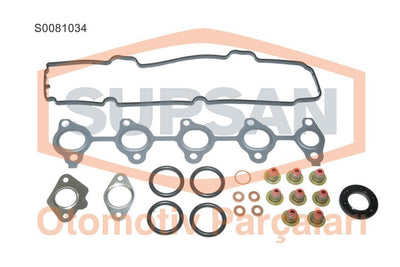 Supsan S0081034 Gasket Upper Set with Seal Skc Sız (Peugeot: 206 / 307 1.4Hdi 8V Dv4 Ford: Fiesta Fusion) — Gaskets & Seals