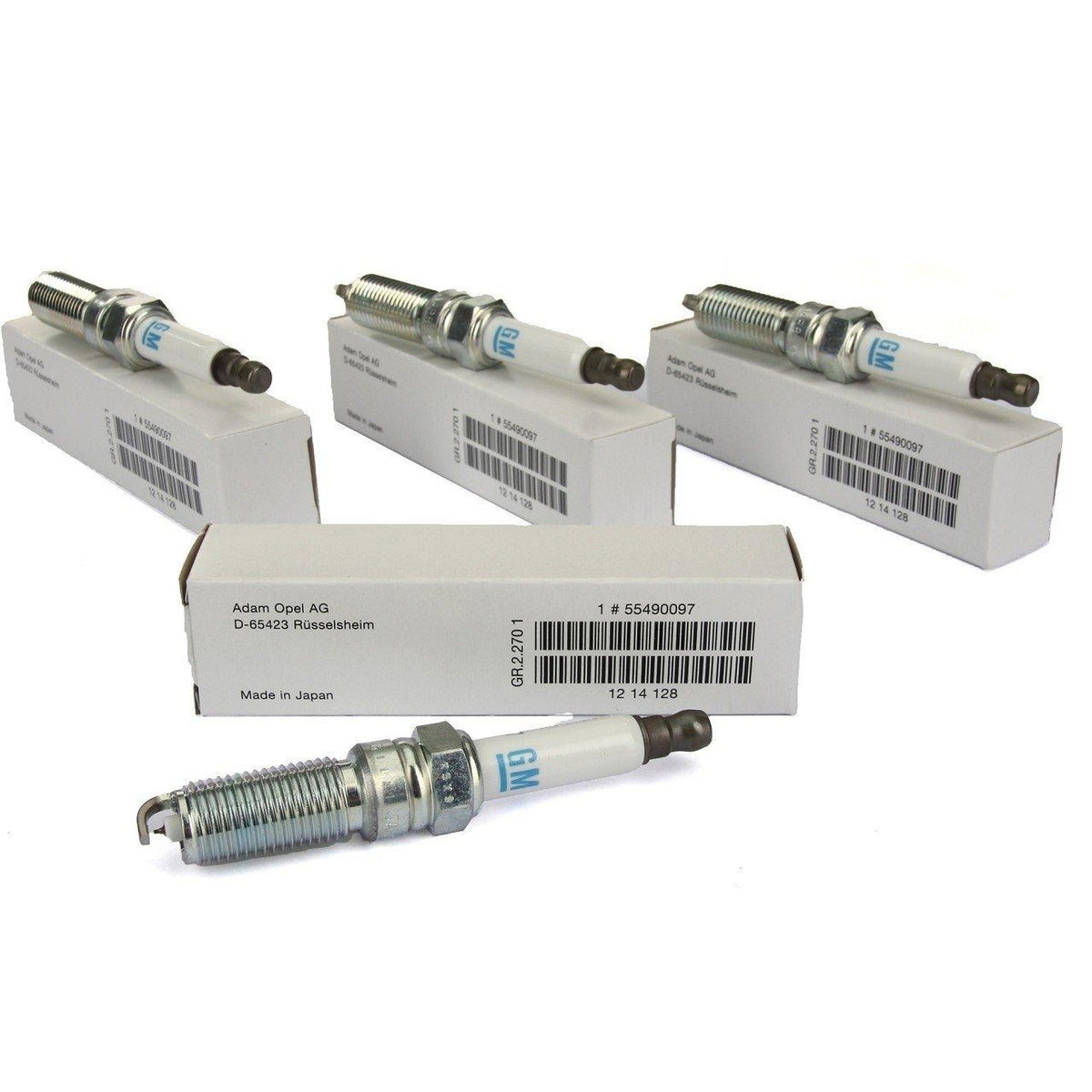 General Motors Opel Astra K 1.4 Turbo Spark Plug Set — Coils & Plugs