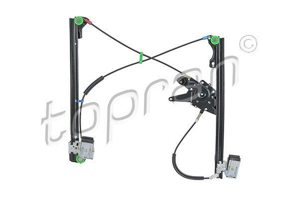 TOPRAN Window Regulator Front Right - Electric Window Regulator for Golf III/Vento — Motors, Pumps & Antennas