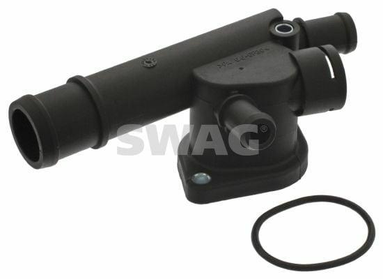 SWAG Water Flange 30946298 - Fit for Caddy, Golf, Jetta & Polo — Hoses & Tanks