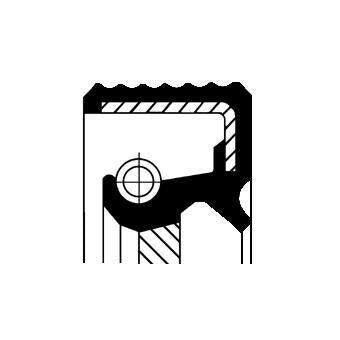 Corteco 82020536 (01020536B) Oil Seal. Differential Bafvi1ud2sl 40.0X 52.0X 7.0 Fkm Audi