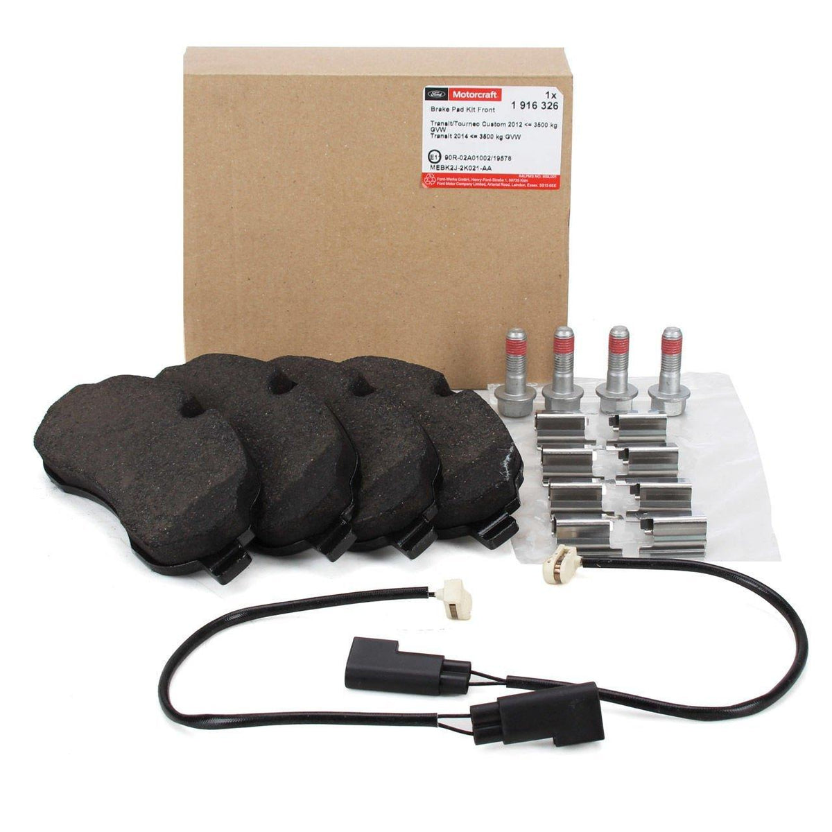 Ford OTOSAN MEBK2J2K021AA - Front Brake Pad Set for Transit 2014-2019 — Brake Pads