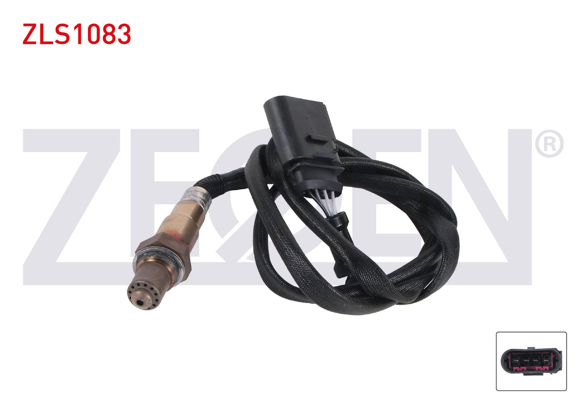Zegen ZLS1083 Lambda (Oxygen) Sensor 1270 mm VW Golf V-VI 2.0 TSI (Bev-Cbfa) 2003-2013 / Jetta III-Passat — Oxygen & Air-Fuel
