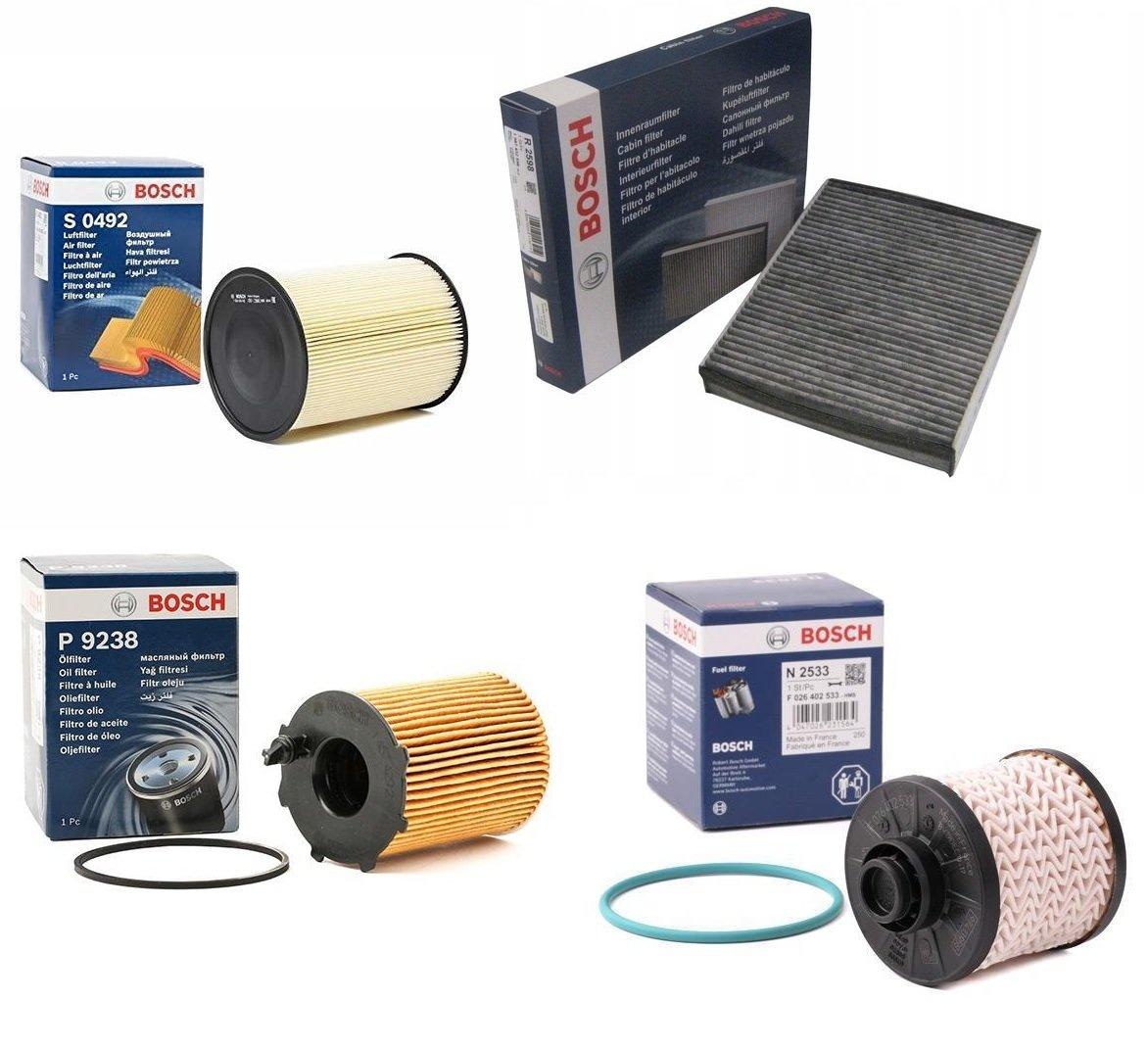 Bosch Ford Kuga 2013-2019 1.5 TDCi Periodic Oil Service Filter Set