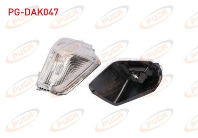 PUGA PG-DAK047 Dikiz Mirror Turn Signal White Left Sprinter / Crafter — Tail, Signal & Reflectors