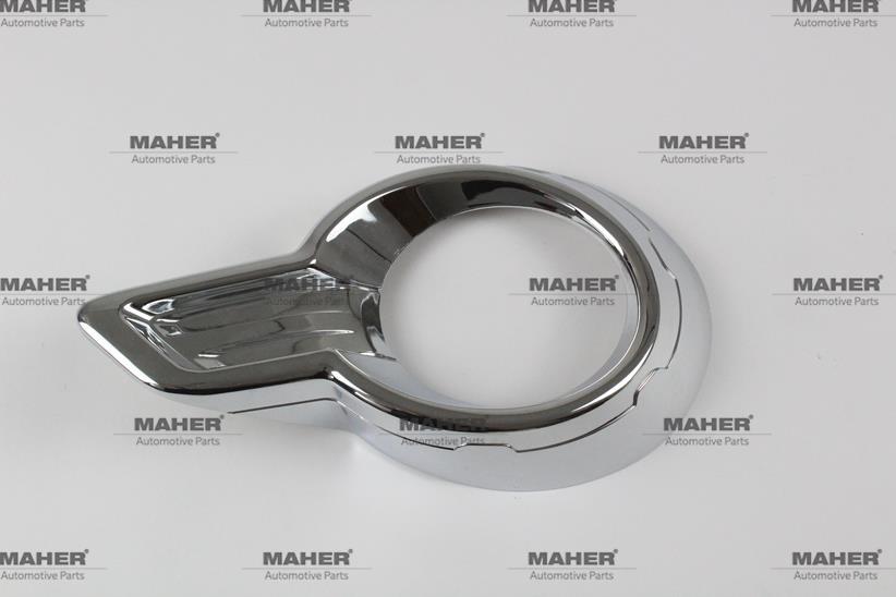 MAHER 07079 Fog Lamp Cover (Fog Kaplaması) Hilux 16= Revo Left Chrome HI-Cruiser / Adventure — Tail, Signal & Reflectors