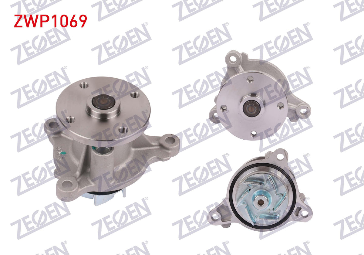 Zegen ZWP1069 Water Pump Hyundai Accent Blue 1.4 Cvvt 2012-/ i20 1.2 2008-2015 / i10 1.2 2013-/ Kia Rio III 1.25 Cvvt 2011-2014 / Picanto 1.25 2011-/ Bayon 1.4 2021-/ Ceed 1.4 MPI 2015-/ Ston