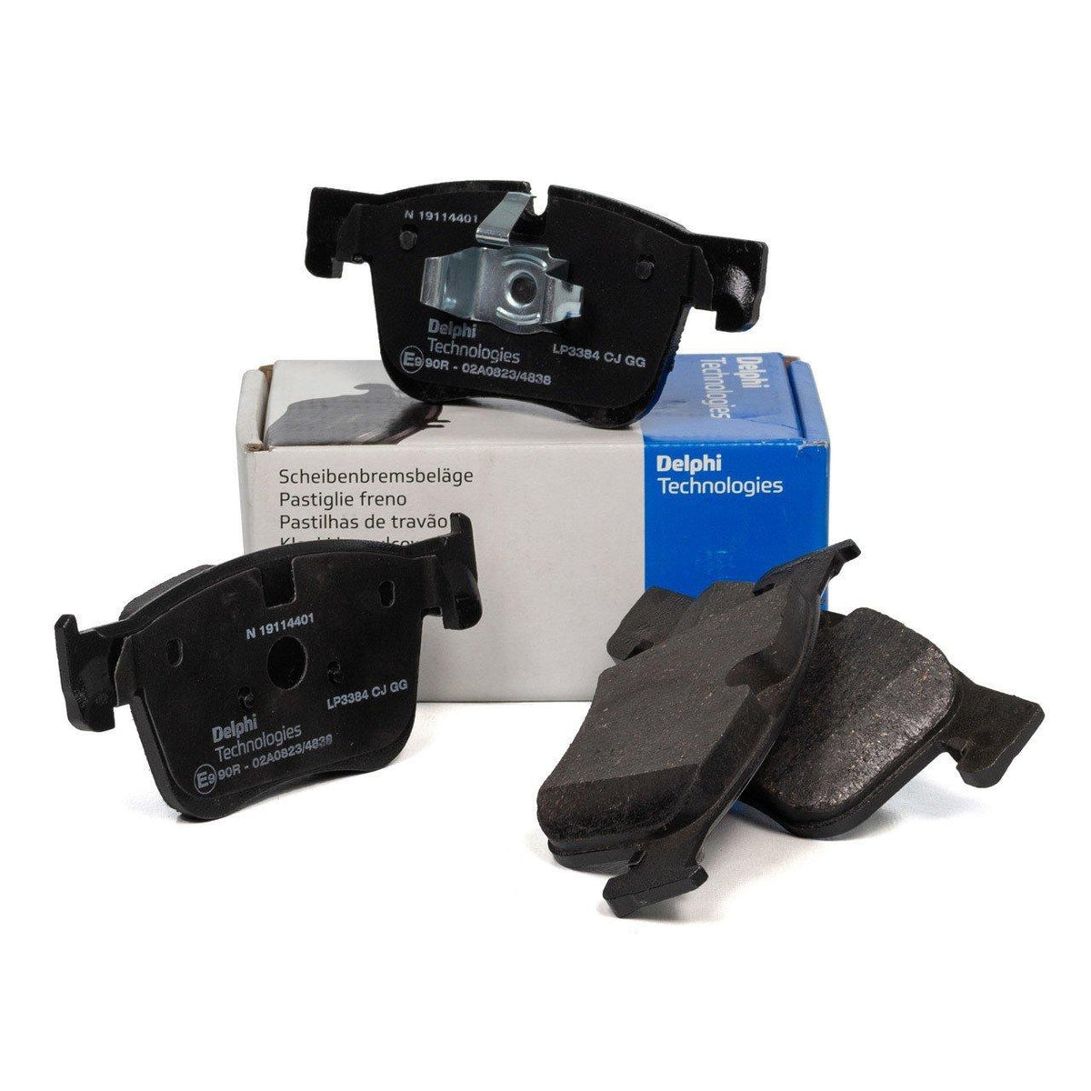 Delphi Front Brake Pads for Citroen C4 Picasso - Compatible, Reliable Quality