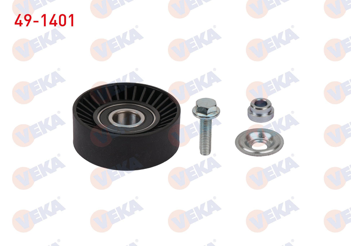 Veka 49-1401 V.Belt Tensioner Bearing Metal BMW 3 Series (E46) 316 i 15X70x26 1998-2005 — Pulleys & Tensioners