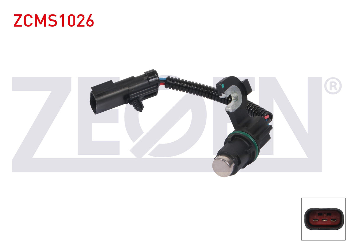 Zegen ZCMS1026 Camshaft Speed Sensor Kablolu 430mm Opel Astra F 1.8 I 16V (F19, M19) 125Hp C 18 Xe 1993-1994