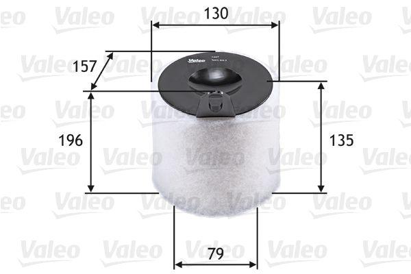 Valeo 585663 Air Filter (BMW N42-43-45-46 E81-E82-E87-E88-E90-E91-E92-E93-X1 E84) — Air & Cabin Filters