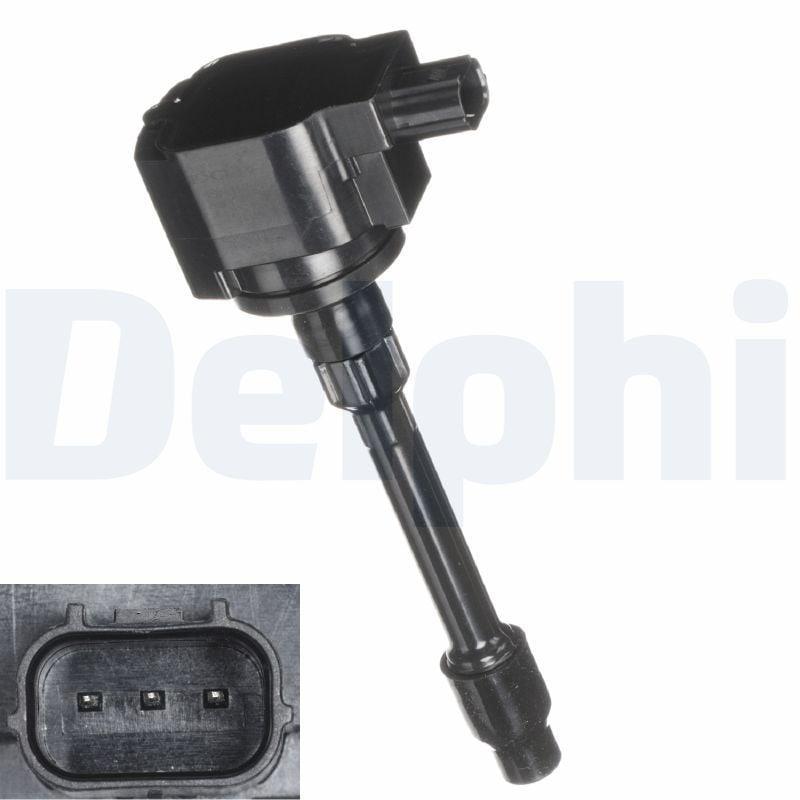 delphi-gn10886-12b1-bobin-15, delphi-ignition-coil-installation Delphi GN10886-12B1 - Bobin 15 for Civic and CR-V 1.0-1.5 Vtec DELPHI GN10886-12B1 - Bobin 15 for Civic and CR-V ignition-coil, delphi, civic, cr-v, bobin-15, car-parts, automotive-replacement, car-maintenance, mechanics, ai-generated