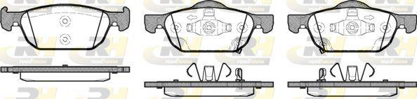 ROADHOUSE 21384.02 Brake Disc Accord Ix Cu Berlina Tourer 07 08 — Brake Rotors & Drums