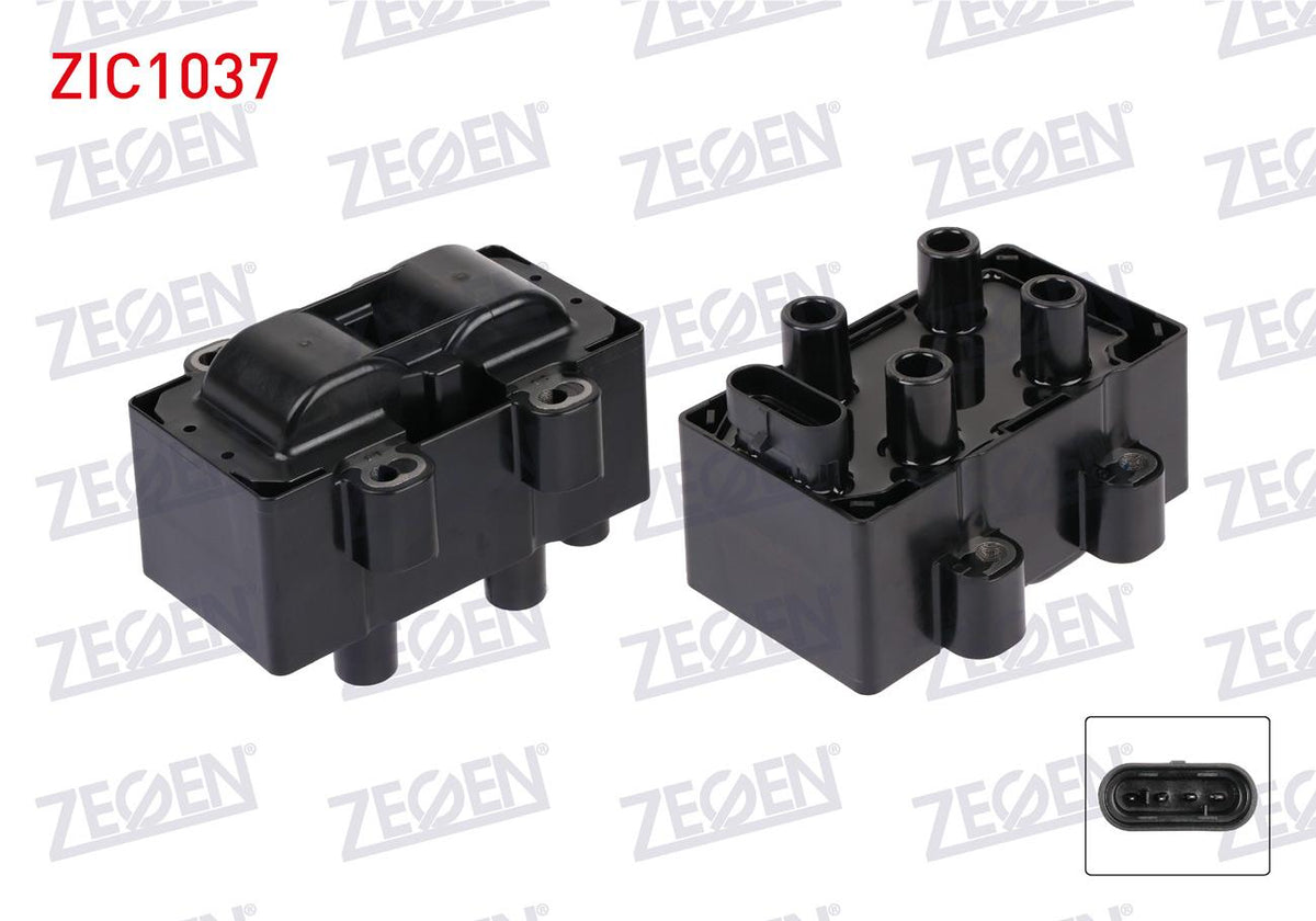Zegen ZIC1037 Ignition Coil Renault Clio II 1.4i 1998-2005 / Clio II 1.2i 1998-2005 / Clio III 1.2i 16V 2005 — Coils & Plugs