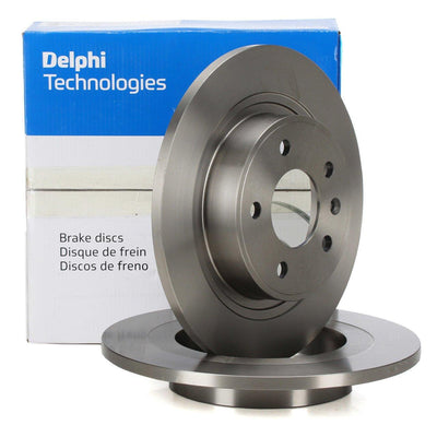 Delphi BG4279 Brake Disc Opel Astra J /Cruze 1.6 /2.0D 292mm Rear — Brake Rotors & Drums