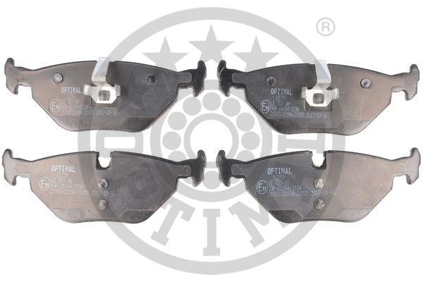 Optimal BP12259 Brake Pad Rear (123mm) E46 E85 Rv75 00 — Brake Pads