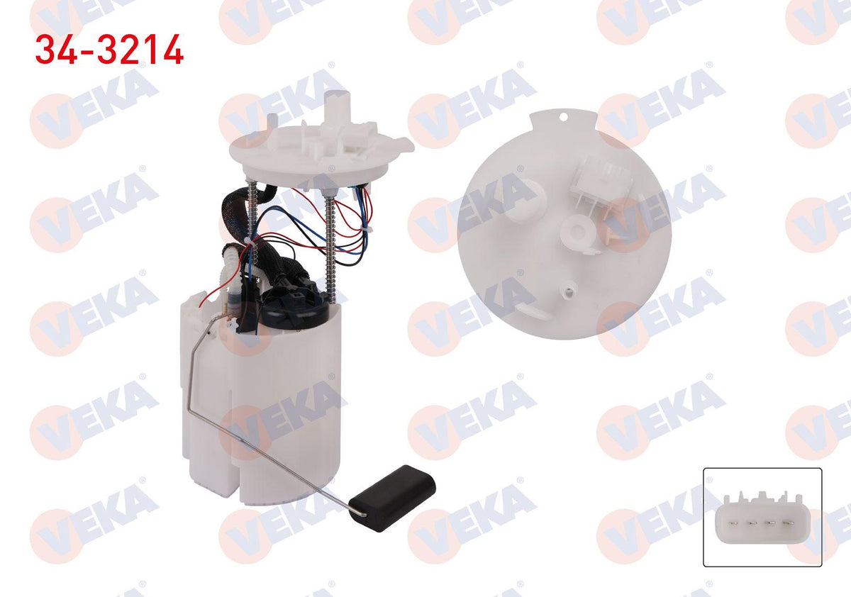 Veka 34-3214 Fuel Tank Level Float 3 Bar Opel Astra J 1.6 2010 — Fuel Delivery