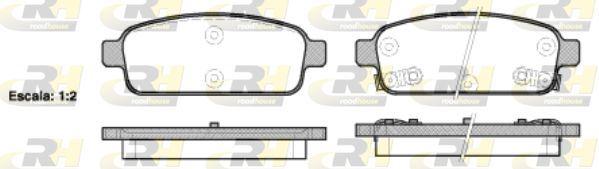ROADHOUSE 21432.02 Brake Pad Cruze J300 05 09 — Brake Pads