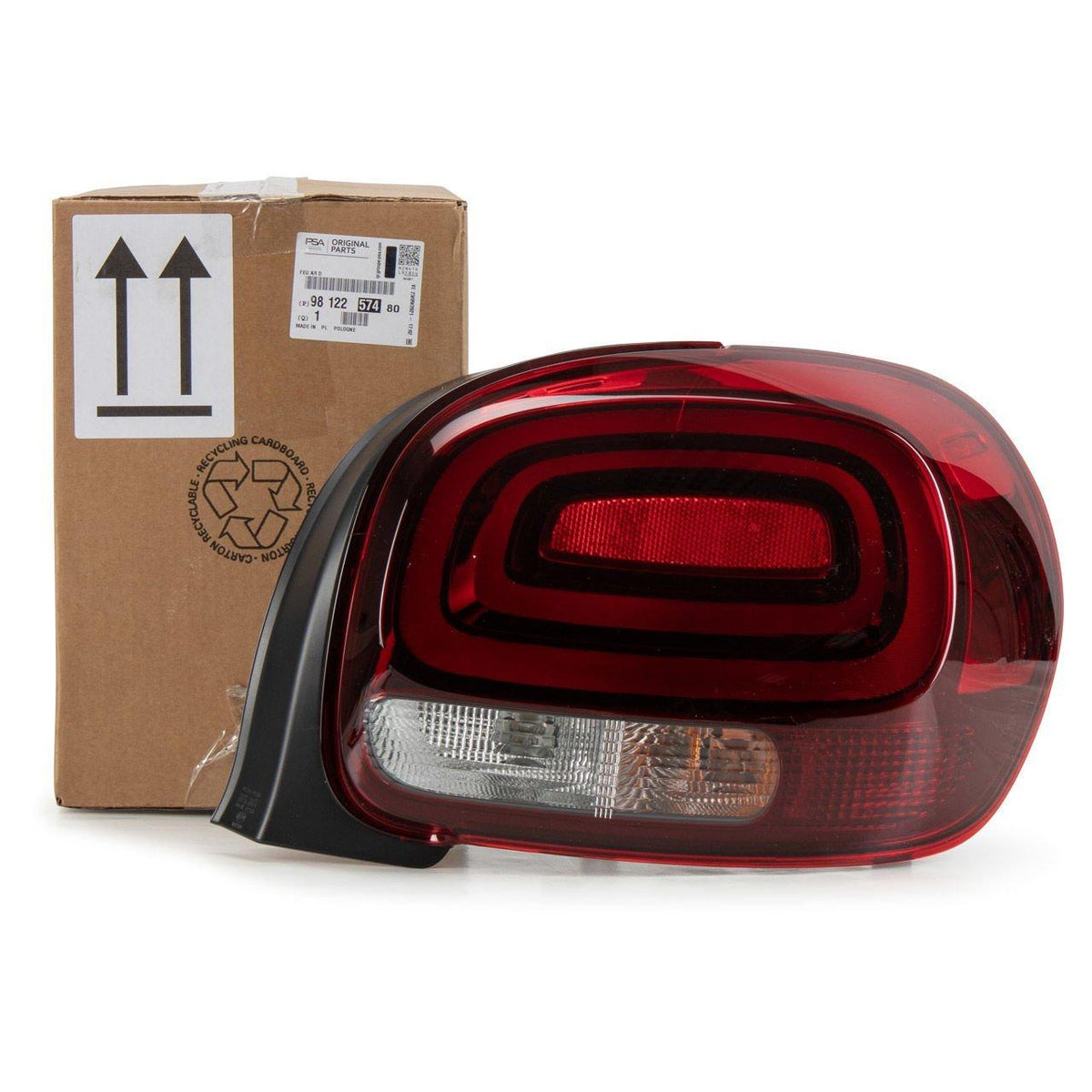 Citroen C3 Right Tail Light - Original Part for 2016-2021 Models — Citroën, Tail, Signal & Reflectors
